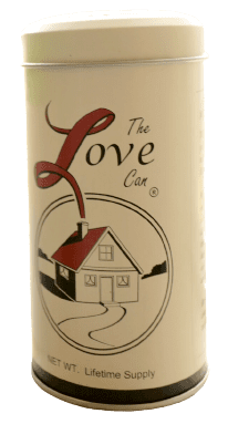 Cream and red The Love Can